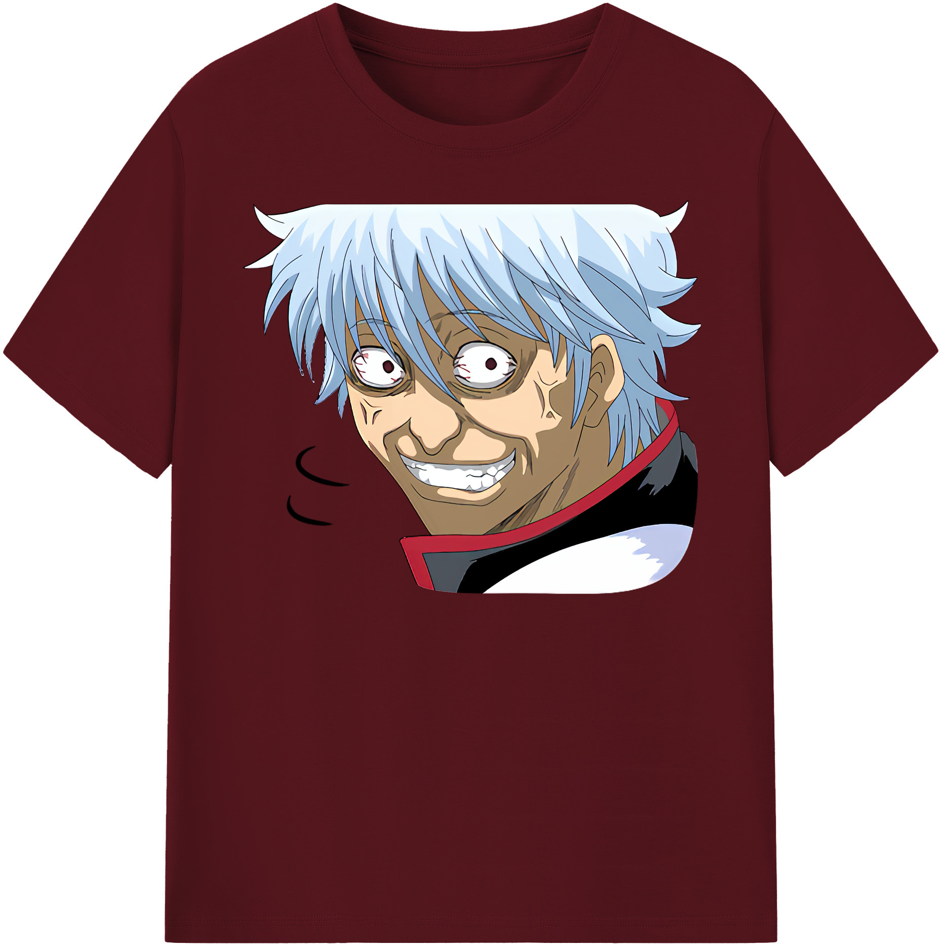 （画像用） ぎんたま 坂田銀時（さかたぎんとき） 神楽 志村新八（しむら しんぱち） GINTAMA Sakata Gintoki Kagura Shimura Shinpachi 綿100％半袖Tシャツ（フロントプリント）